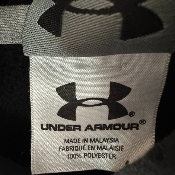 Under Armour Men's Large Black & Blue Hoodie - Picture 4 of 13